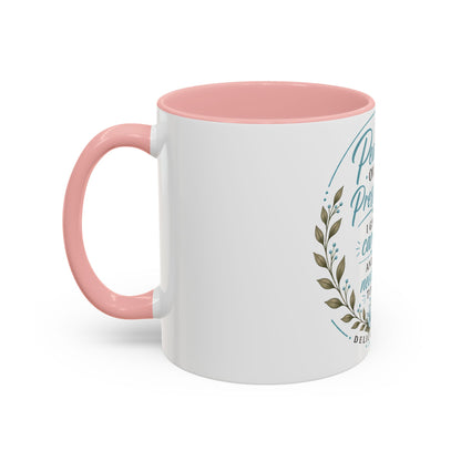 Coffee Mug  "Peace Over Pressure: I Give Care... And I Need It Too" Nurse Tribute