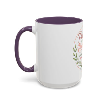 Peace Over Pressure Nurse Coffee Mug  "Calm Looks Good on Me" Accent Mug
