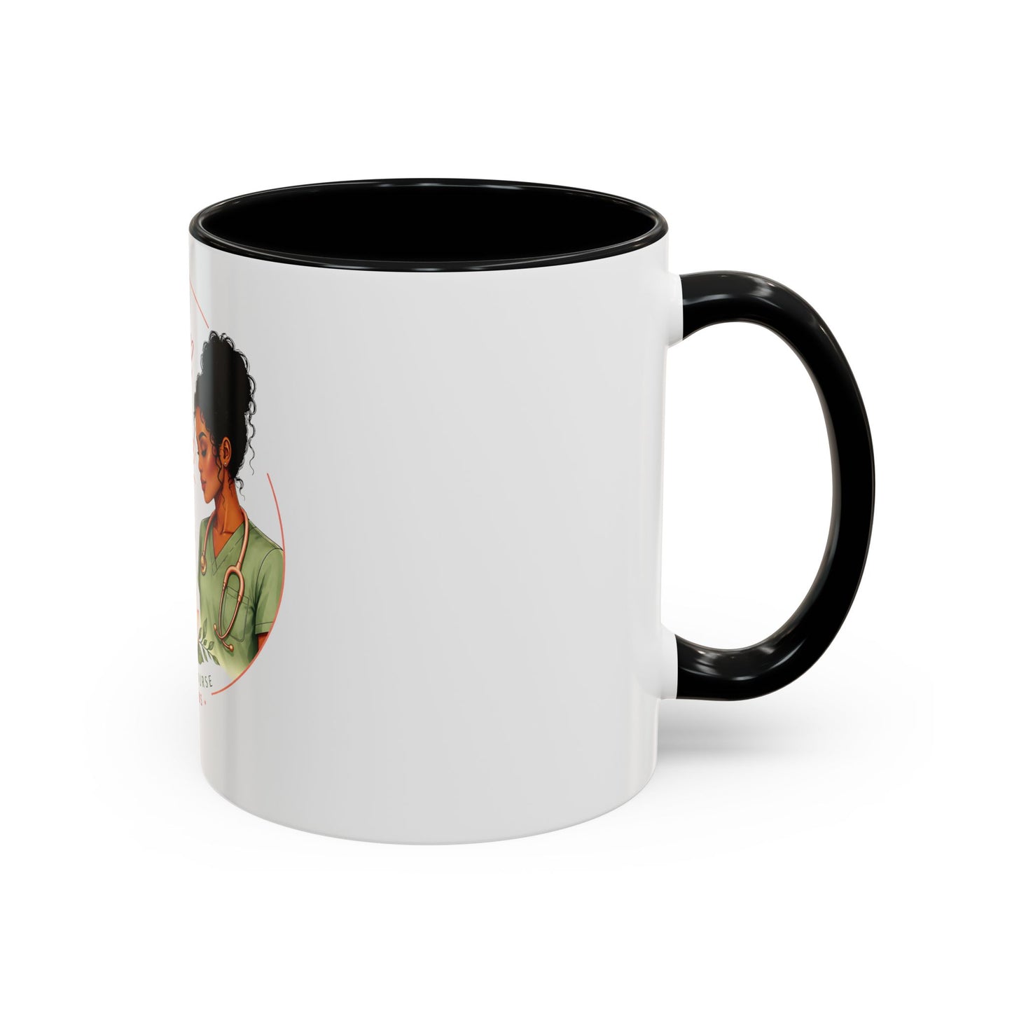 Peace Over Pressure Nurse Coffee Mug  "Calm Looks Good on Me" Accent Mug