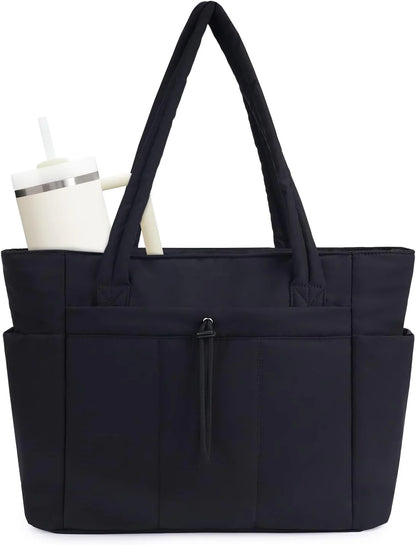 Women’S Quilted Tote Bag | Stylish Water-Resistant Design
