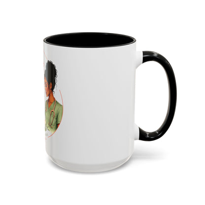 Peace Over Pressure Nurse Coffee Mug  "Calm Looks Good on Me" Accent Mug