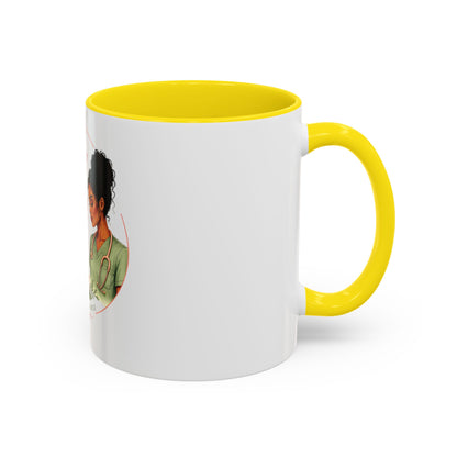 Peace Over Pressure Nurse Coffee Mug  "Calm Looks Good on Me" Accent Mug