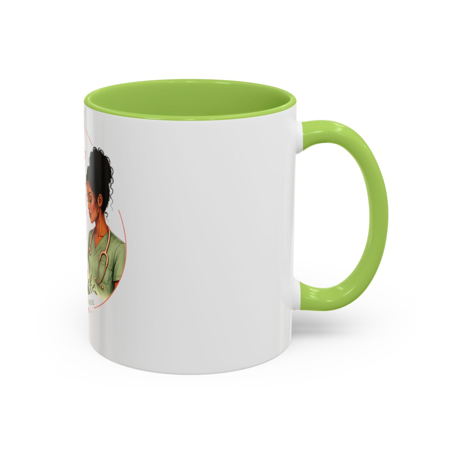 Peace Over Pressure Nurse Coffee Mug  "Calm Looks Good on Me" Accent Mug
