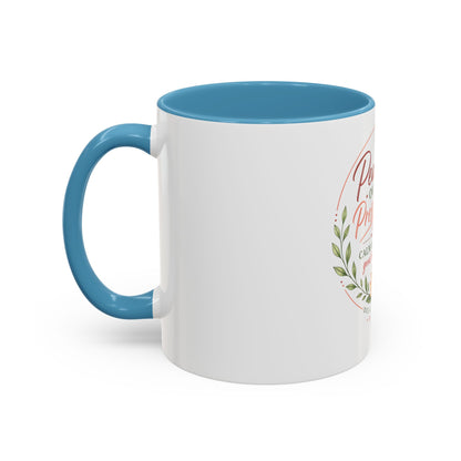 Peace Over Pressure Nurse Coffee Mug  "Calm Looks Good on Me" Accent Mug