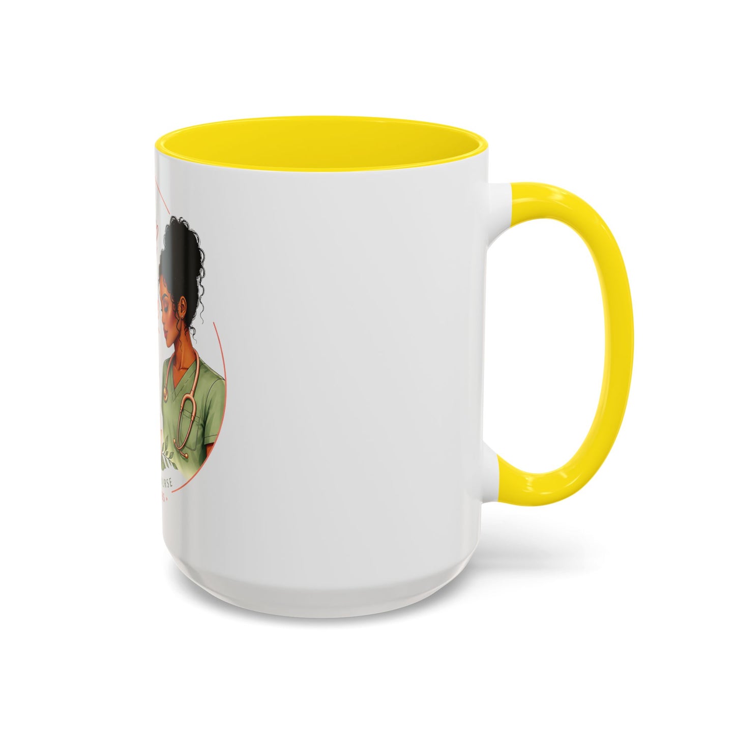 Peace Over Pressure Nurse Coffee Mug  "Calm Looks Good on Me" Accent Mug