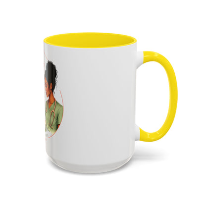 Peace Over Pressure Nurse Coffee Mug  "Calm Looks Good on Me" Accent Mug