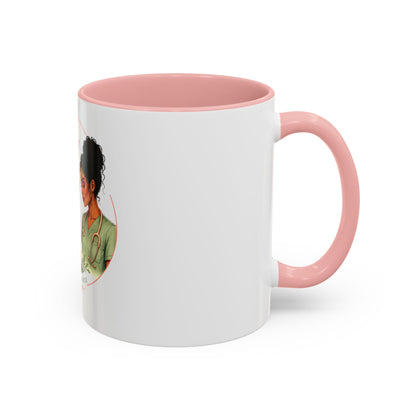 Peace Over Pressure Nurse Coffee Mug  "Calm Looks Good on Me" Accent Mug