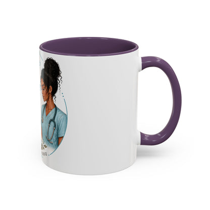 Coffee Mug  "Peace Over Pressure: I Give Care... And I Need It Too" Nurse Tribute