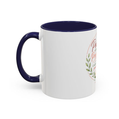 Peace Over Pressure Nurse Coffee Mug  "Calm Looks Good on Me" Accent Mug