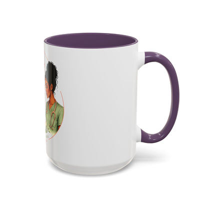Peace Over Pressure Nurse Coffee Mug  "Calm Looks Good on Me" Accent Mug
