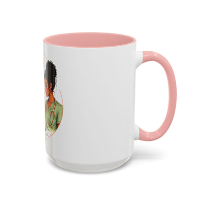 Peace Over Pressure Nurse Coffee Mug  "Calm Looks Good on Me" Accent Mug