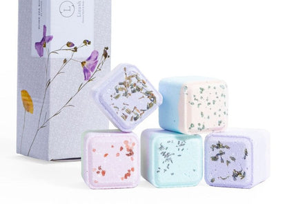 Mixed scents Shower Steamers Gift Set - 5 Big Fizzies, Cheer Up Package-0