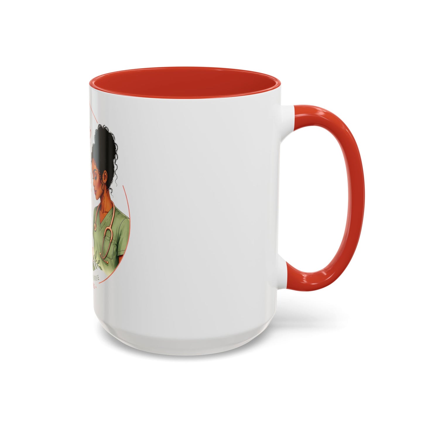 Peace Over Pressure Nurse Coffee Mug  "Calm Looks Good on Me" Accent Mug