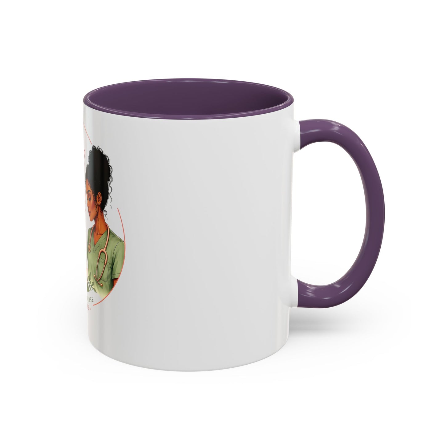 Peace Over Pressure Nurse Coffee Mug  "Calm Looks Good on Me" Accent Mug