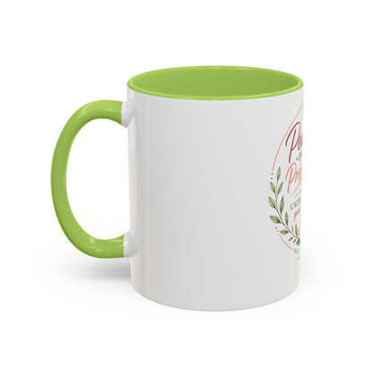 Peace Over Pressure Nurse Coffee Mug  "Calm Looks Good on Me" Accent Mug