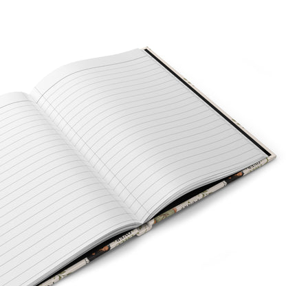 Hardcover Journal  "Peace Over Perfection" Inspirational Notebook for Women