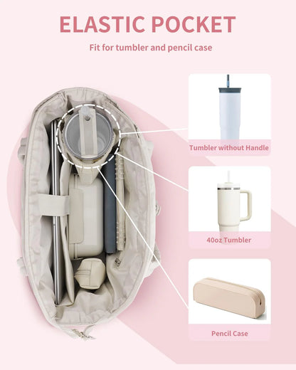 Women’S Quilted Tote Bag | Stylish Water-Resistant Design