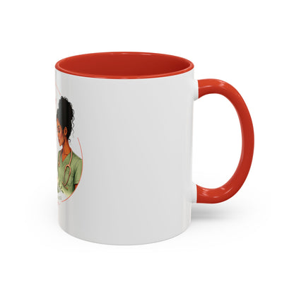 Peace Over Pressure Nurse Coffee Mug  "Calm Looks Good on Me" Accent Mug