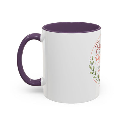 Peace Over Pressure Nurse Coffee Mug  "Calm Looks Good on Me" Accent Mug