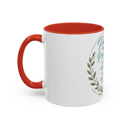 Coffee Mug  "Peace Over Pressure: I Give Care... And I Need It Too" Nurse Tribute