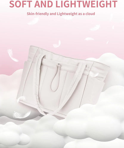 Women’S Quilted Tote Bag | Stylish Water-Resistant Design