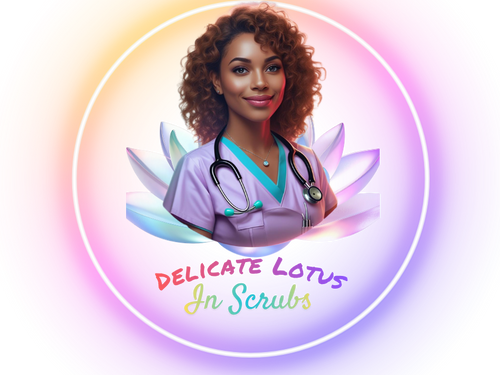 Delicate Lotus In Scrubs 