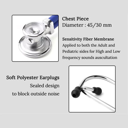 Dual Head Stethoscope Medical Accessories Multifunctional Doctor Professional Phonendoscope Stethoscope Medical Equipment