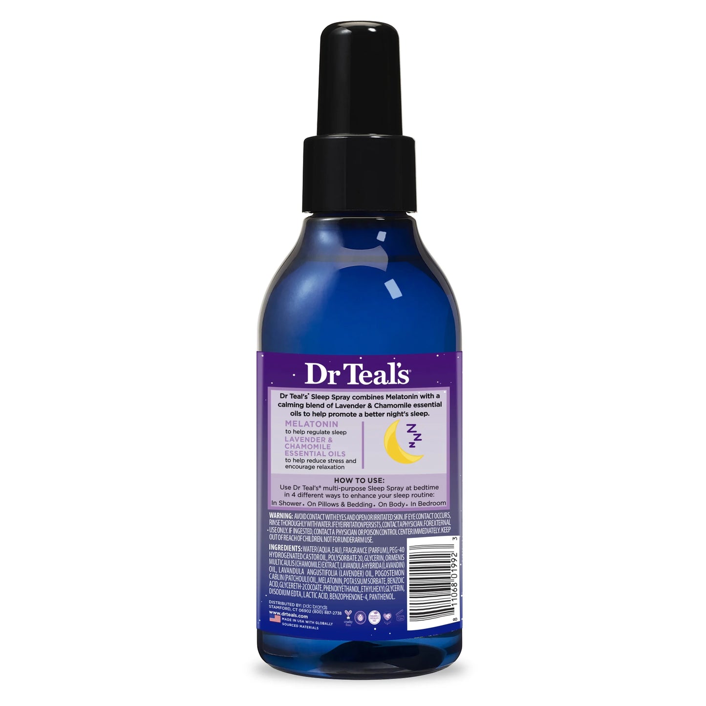 Sleep Spray with Melatonin & Essential Oils, 6 Fl Oz