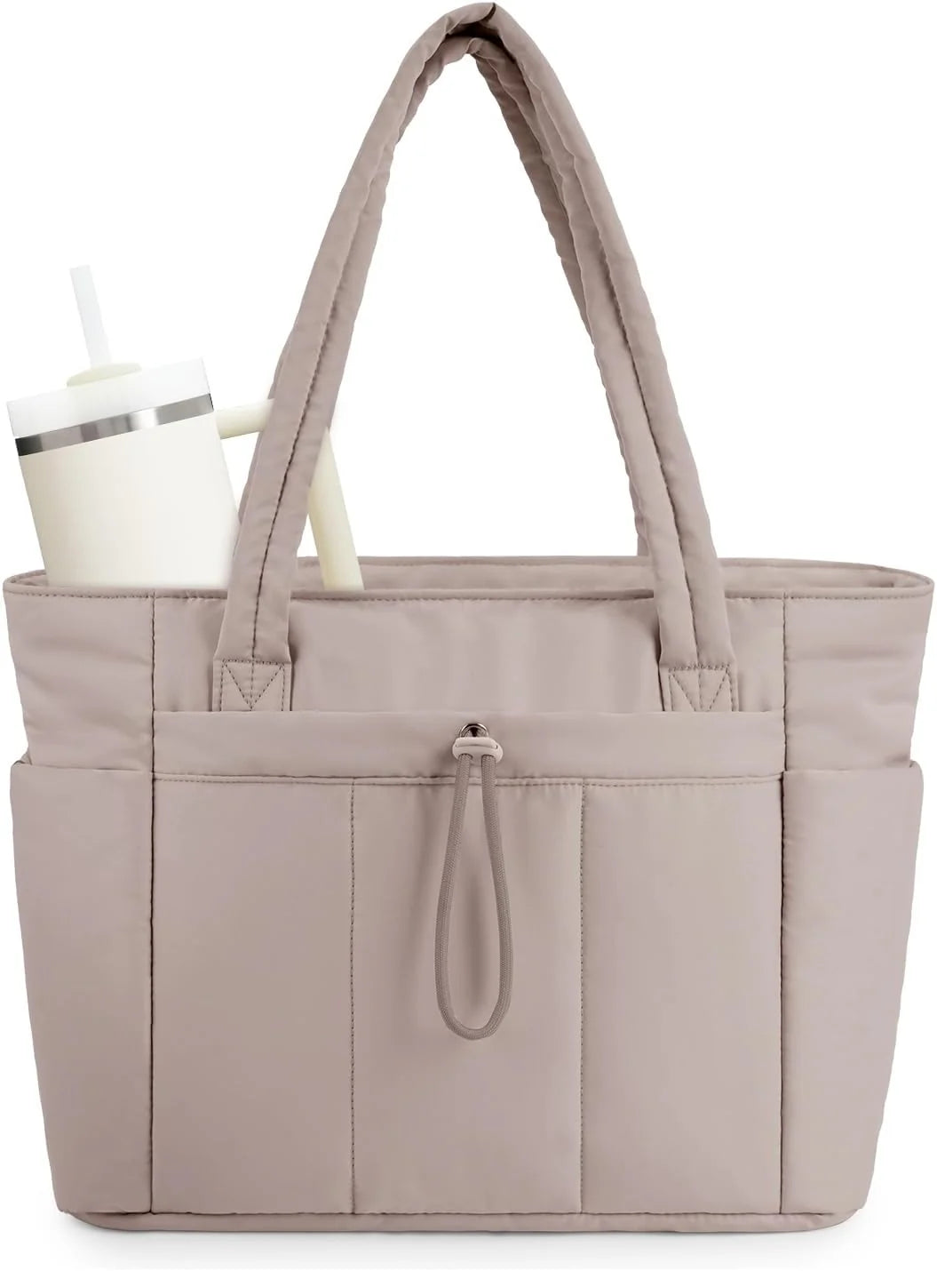 Women’S Quilted Tote Bag | Stylish Water-Resistant Design