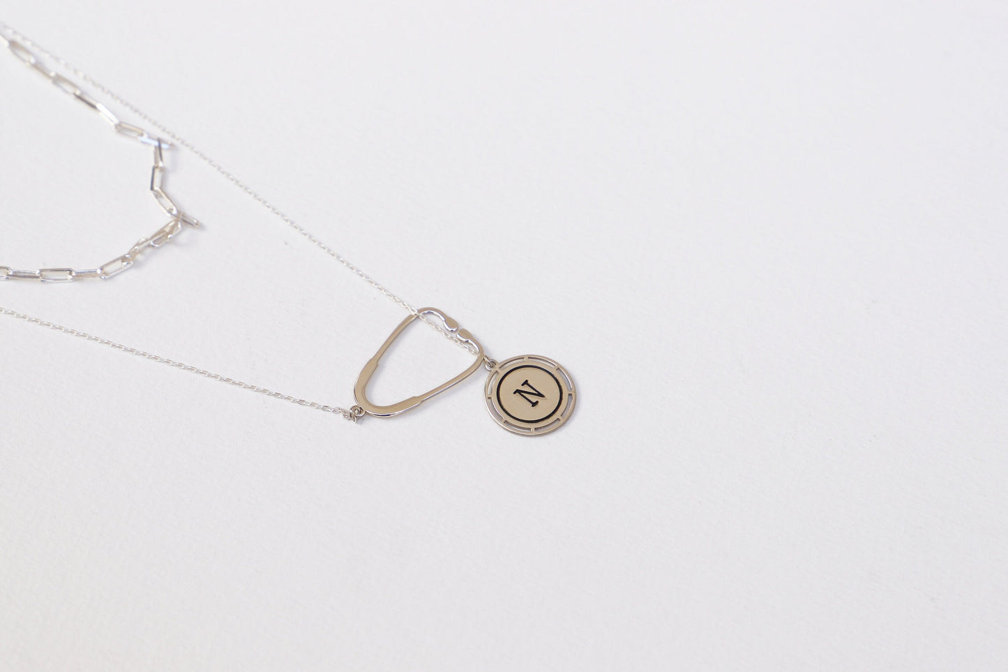 Stethoscope Necklace - Elegant Design Celebrating Healthcare Heroes